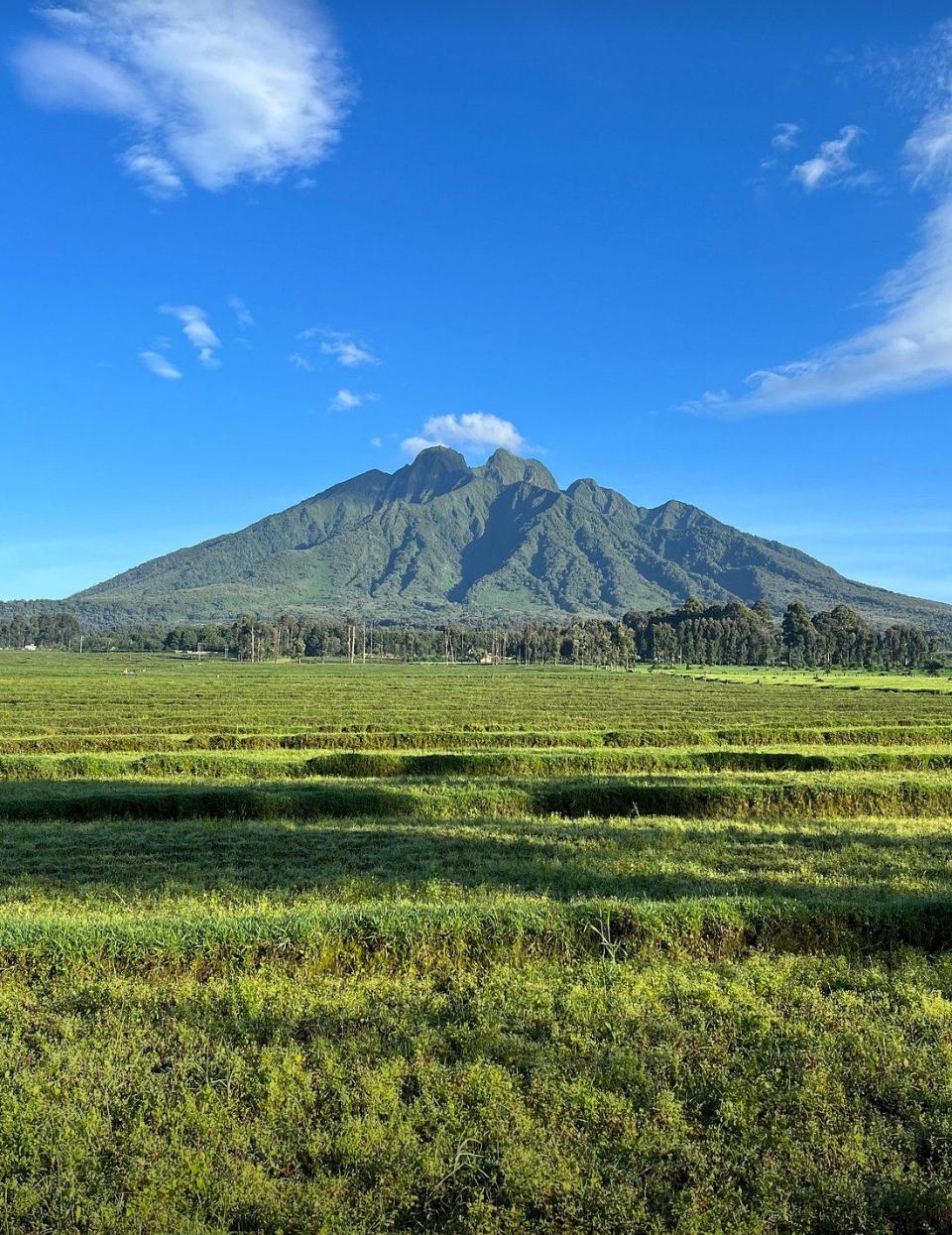 Volcanoes National Park landscape